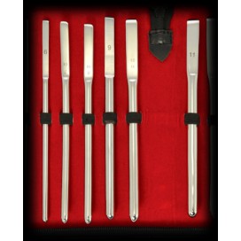 Stainless Steel Kit de 6 tiges pour urètre - 6 à 11mm