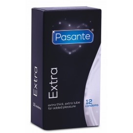 Pasante Extra lubricated condoms x12