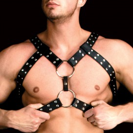 Ouch! Harness Andreas - Masculine Masterpiece - Black