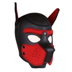 Kinky Puppy Red PUPPY Neoprene balaclava