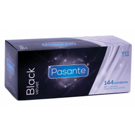 Pasante Pack of 144 Thick Black Condoms