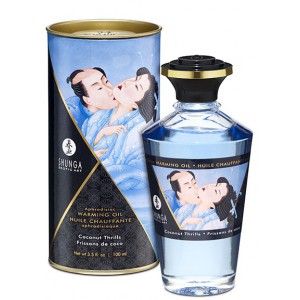 Shunga Aphrodisiakisches wärmendes Massageöl - COCO Frisson 100 ml