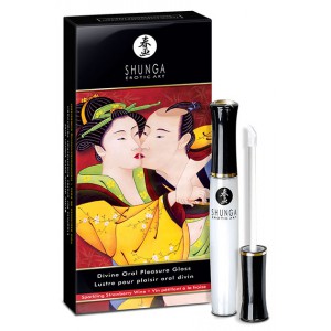 Shunga Gloss Plaisir Divin - Vino espumoso de fresa