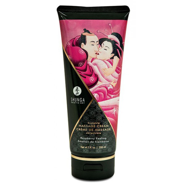 Comestible Massage Cream Emotion FRAMBOISE - 200ml