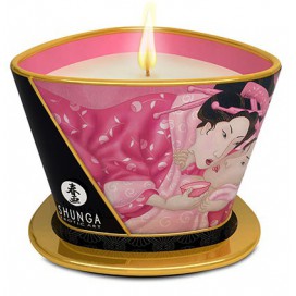 Shunga Massage candle APHRODISIA Rose petals 170mL