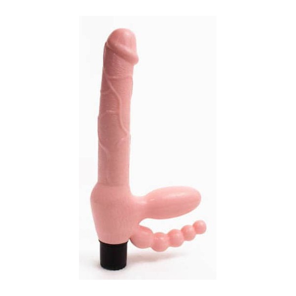 Belt dildo with plug - Chair