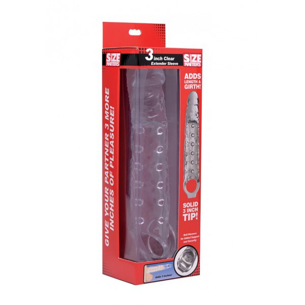 Penis extender 22 x 5.6cm Transparent