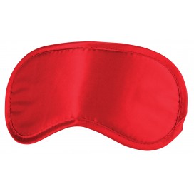 Ouch! Naughty Pleasure Satin Mask - Red