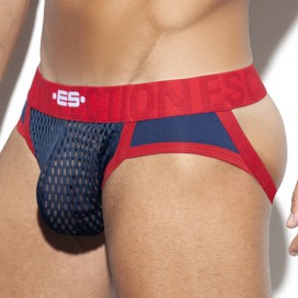 Jockstrap OPEN MESH Navy