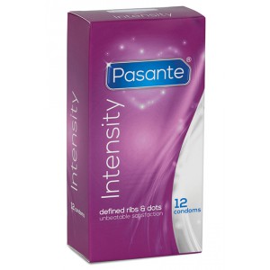 Pasante Preservativi testurizzati Intensity x 12