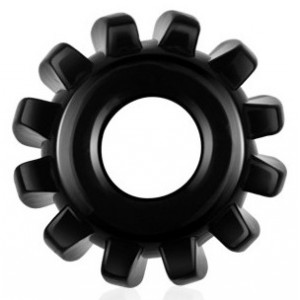 LoveToy Cockring Power Plus Wheel Schwarz