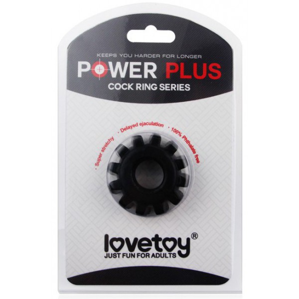 Cockring Power Plus Wheel Schwarz