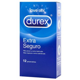 Preservativos espessos Durex x12