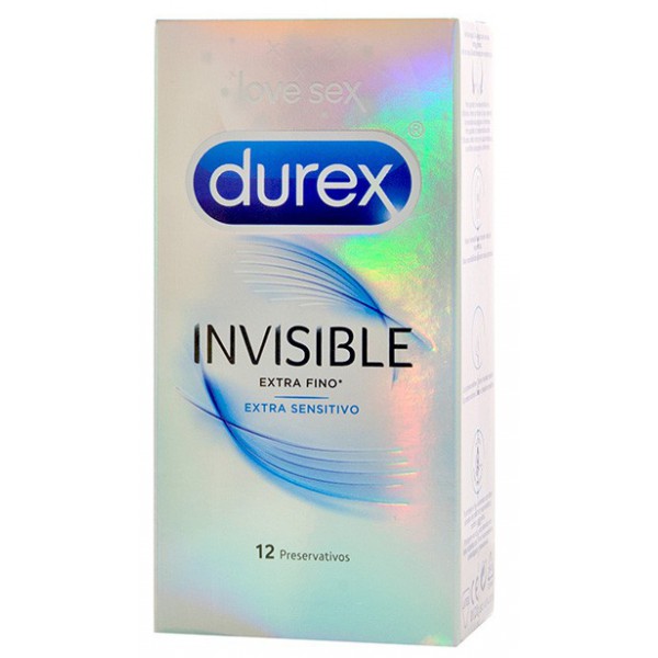 Invisible Condoms Durex x12