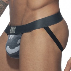 Addicted Jockstrap WASHED CAMO Grey