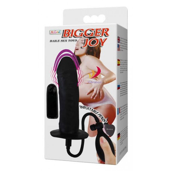 Bigger Joy vibrerende dildo 15 x 4.5cm