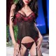 Jamila Bustier - Black and red