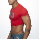 CROP AD Red T-shirt