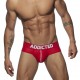 Red Mesh push up briefs