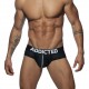 PUSH UP MESH Briefs Black