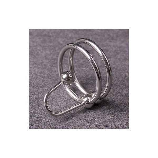 Sperm Stopper Double Ring 2.5cm - Diamètre 8mm