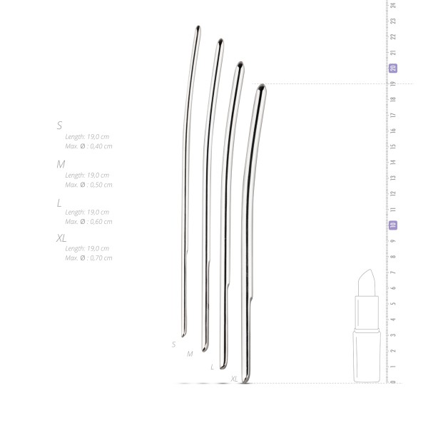 Packung mit 4 Harnröhrenstäben 4-7mm