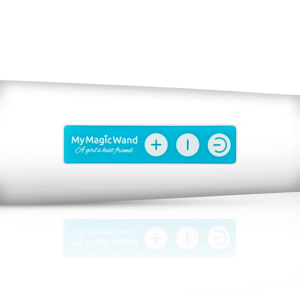 Vibrador My Magic Wand - Cabeza 58mm Azul