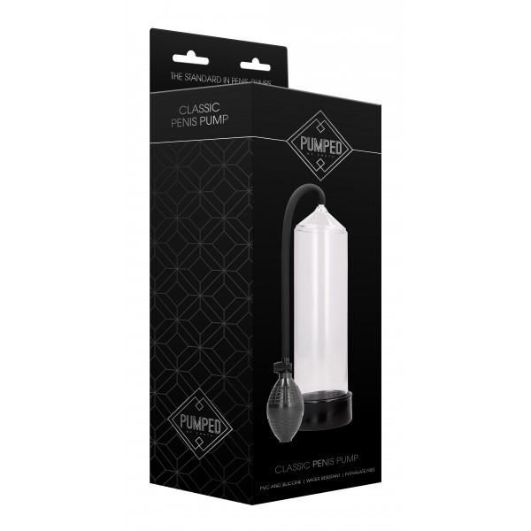 Penis Pump Classic 23 x 6cm Transparent