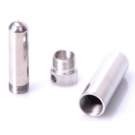 Metal popper inhaler