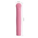 BOGEY sextoy vibratório - 15 x 2,4 cm Pastel rosa