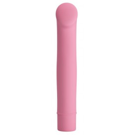 Vibrating sextoy BOGEY - 15 x 2.4 cm Pastel pink