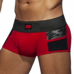 Addicted Boxer ARMY COMBI Rouge