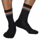 AD RAINBOW Socks Black