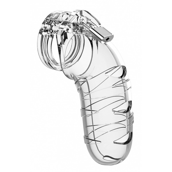 ManCage chastity cage Model 05 14 x 4.5 cm Transparent