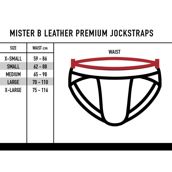 Mister B Leather Premium Jockstrap
