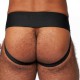 Mister B Leren Jockstrap Zwart