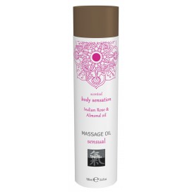 Shiatsu Massage oil sensual - Indian Rose & Almond oil 100ml