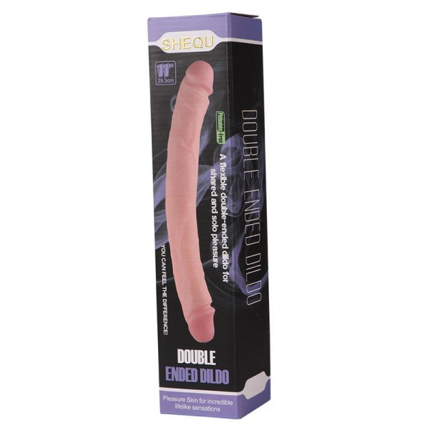 Dildo doppio Elvis 30 x 3,2 cm