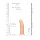 Silicone Dildo Realrock 14.5 x 3.7cm