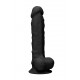 Dildo in silicone realrock ventosa 18 x 4,5 cm