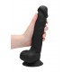 Silicone Dildo realrock zuignap 18 x 4,5 cm