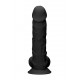 Dildo Silicone realrock suction cup 18 x 4.5 cm