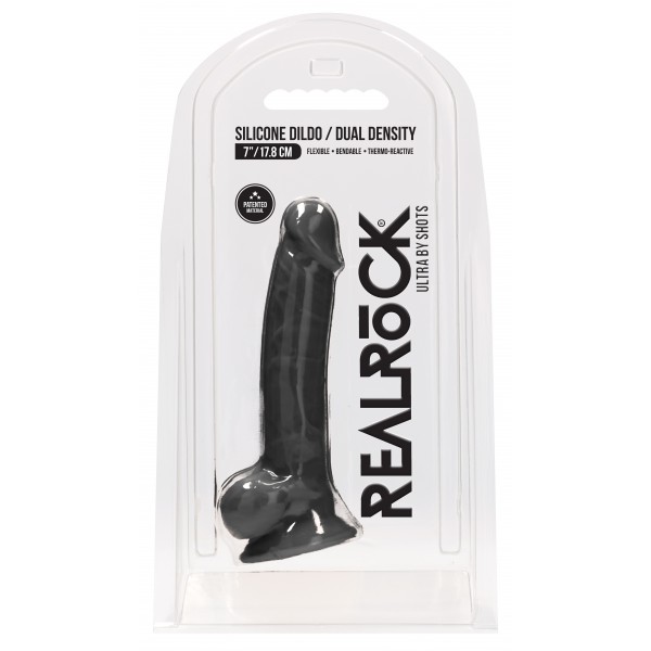 Consolador de silicona Realrock 14 x 3,5 cm