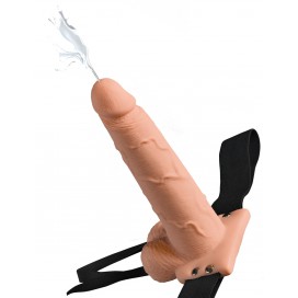 Consolador Strap-On Squirting 17 x 5 cm