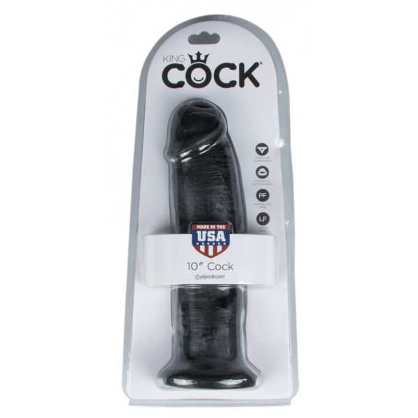 King Cock Dildo 24 x 6.4cm Schwarz