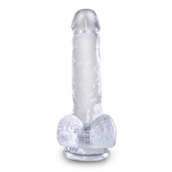 König Schwanz transparent Dildo 13,5 x 3,5cm