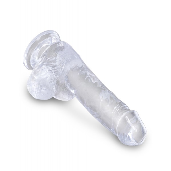 König Schwanz transparent Dildo 13,5 x 3,5cm