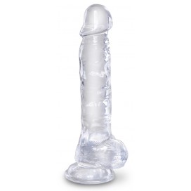 King Cock Gode transparent King Cock 18 x 4.7cm