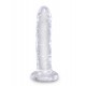 Gode Transparent King Cock Clear 16 x 3.7cm
