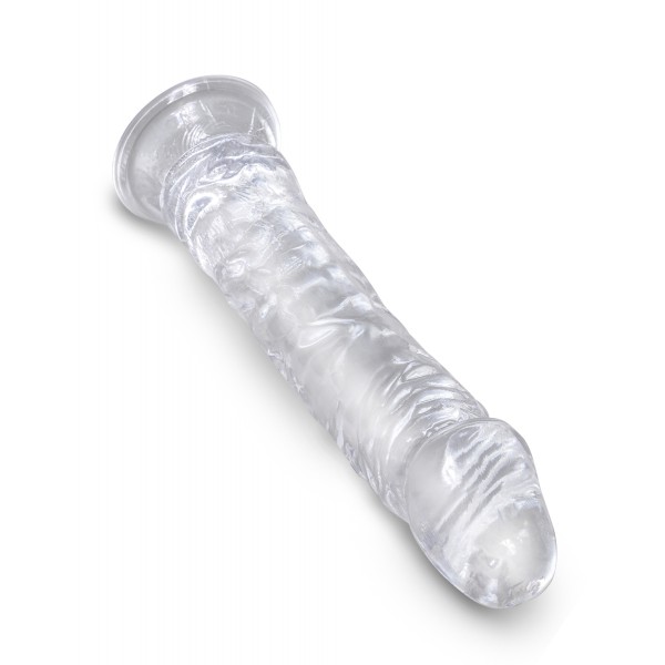 Consolador transparente King Cock 20 x 4,5cm